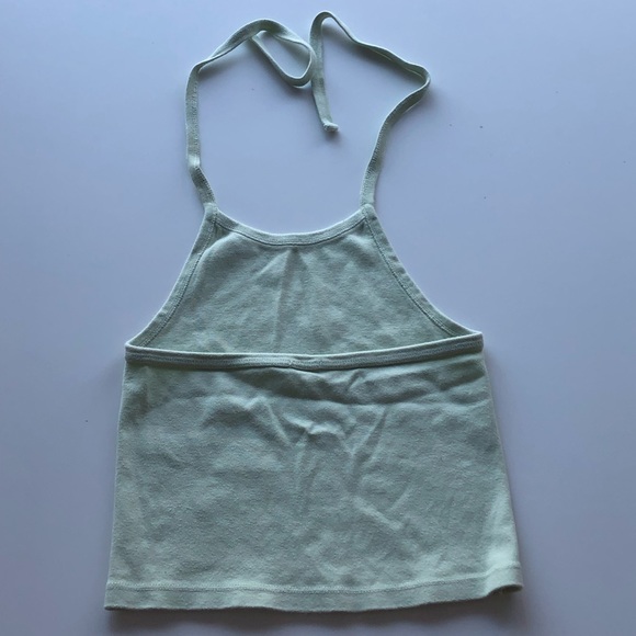 Brandy Melville green halter top - Picture 2 of 4
